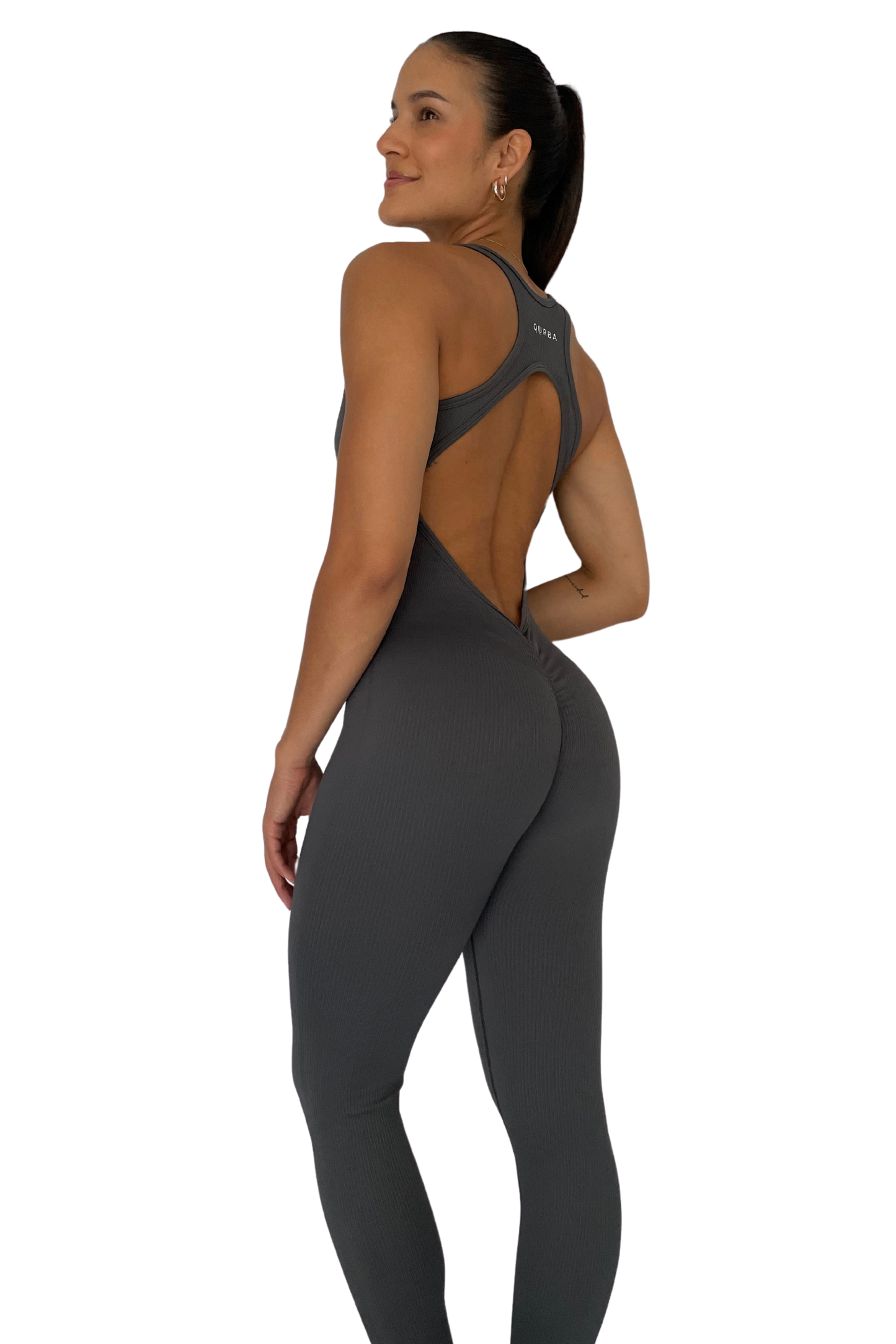 Enterizo Largo Gris Seamless