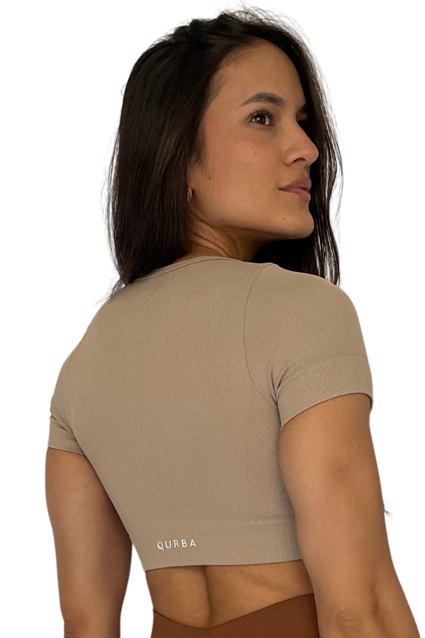 Camiseta Café Claro Seamless