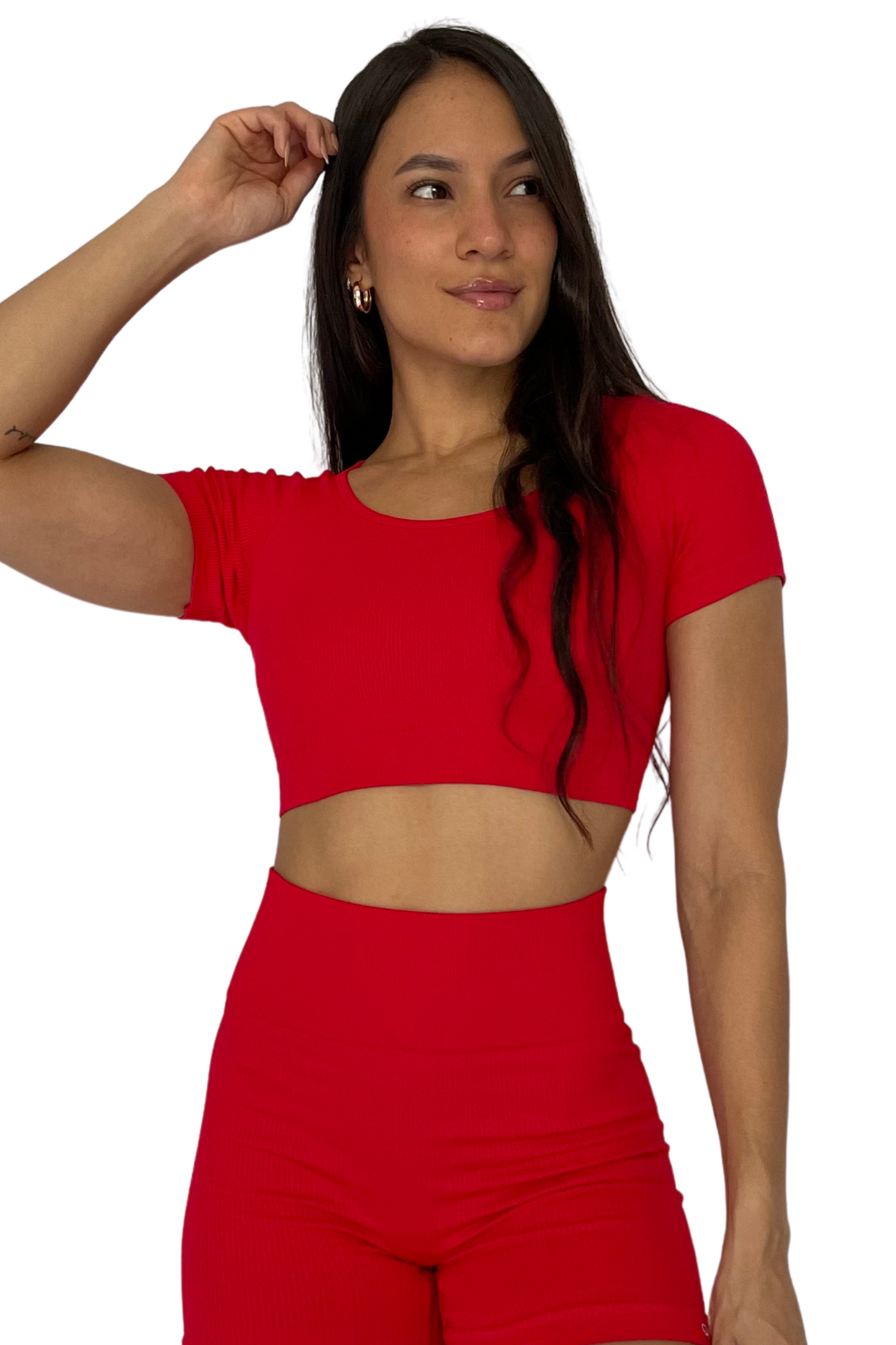 Camiseta Roja Seamless