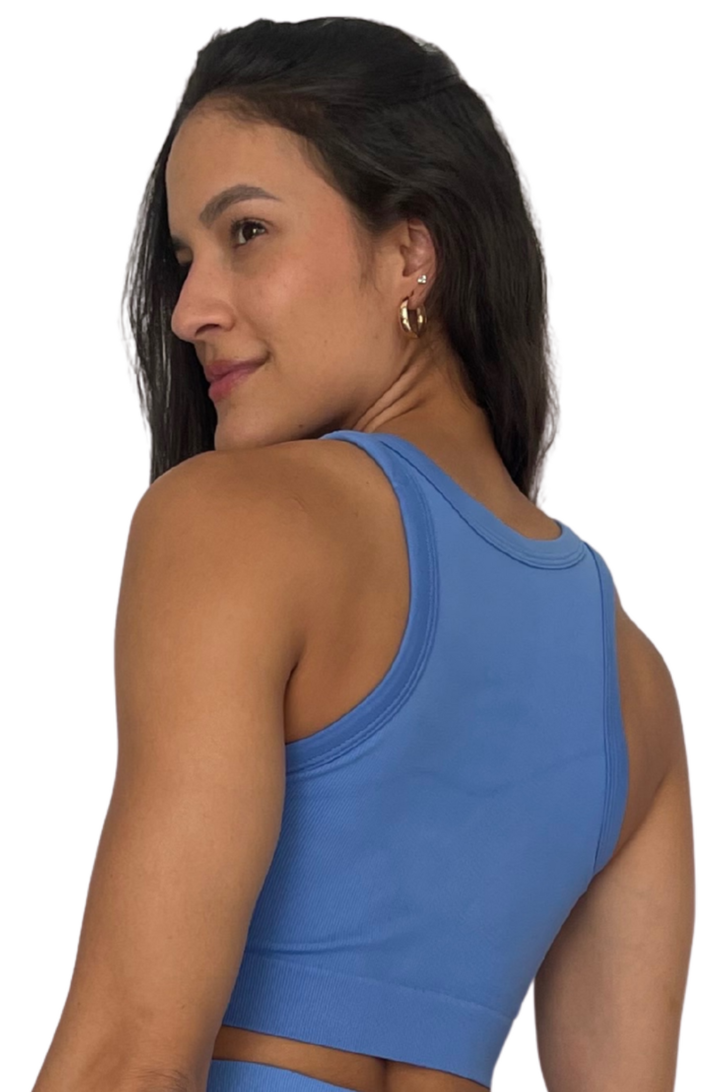 Top Azul Seamless
