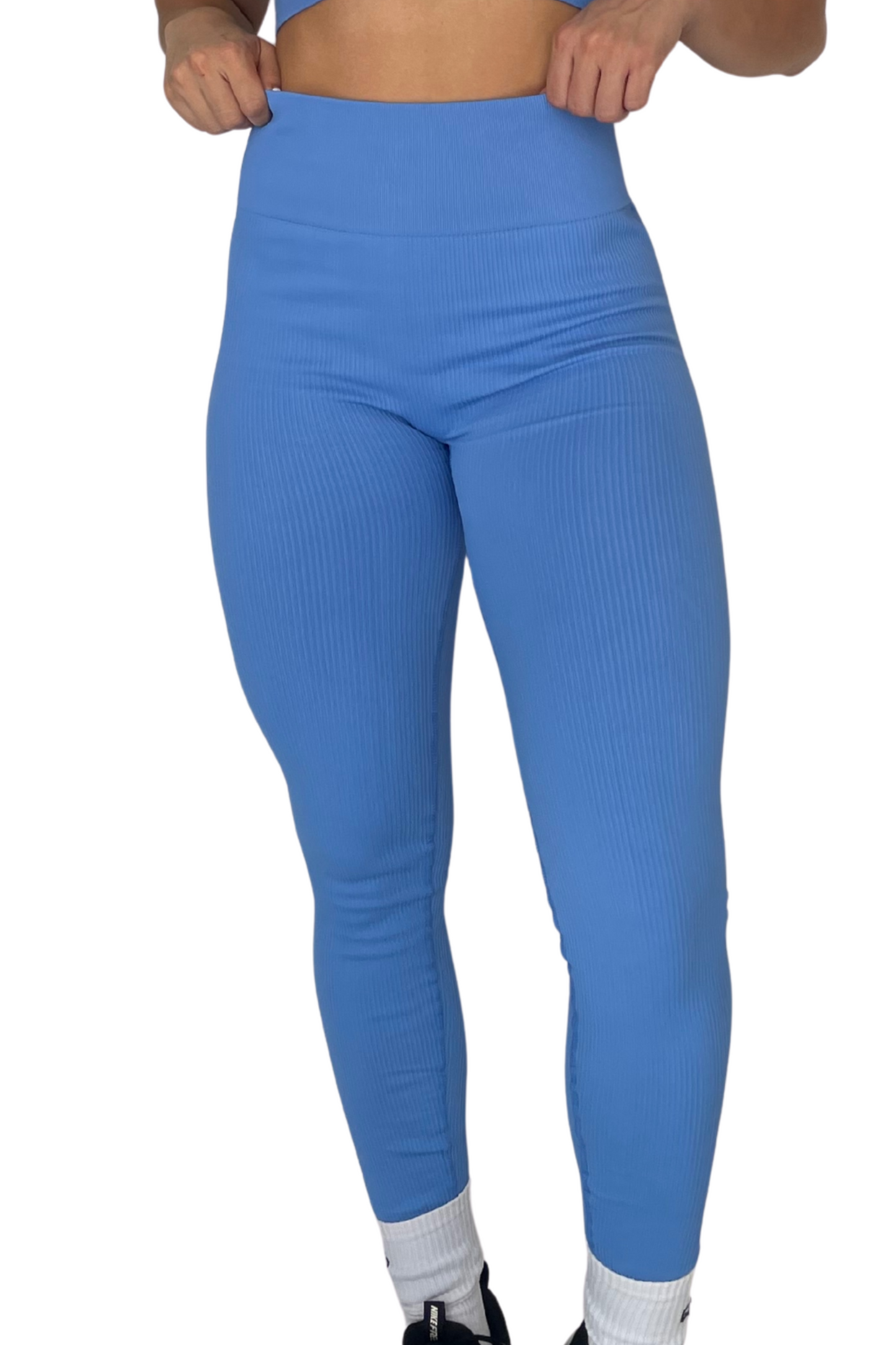 Legging Push Azul Seamless