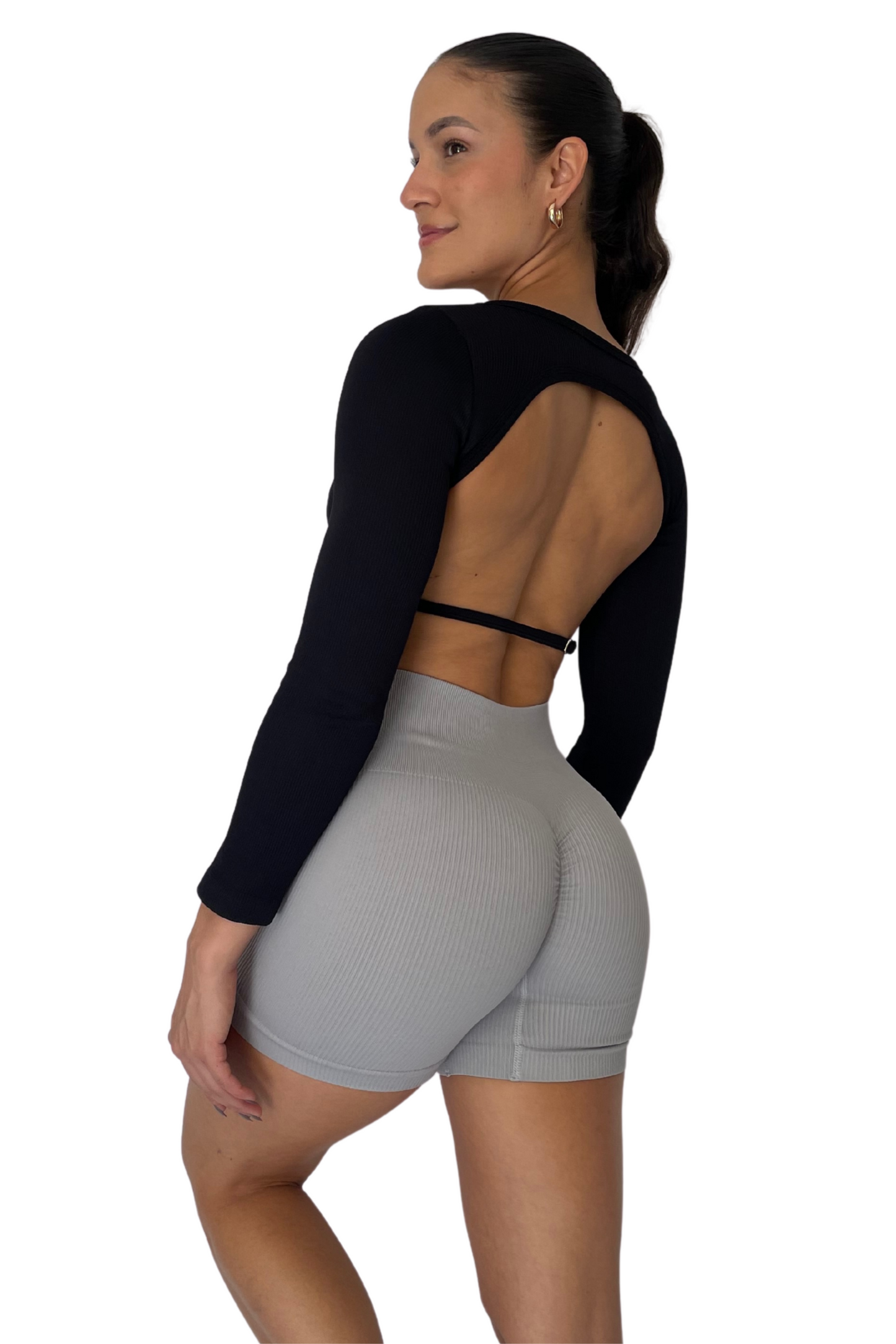 Short Push Gris Seamless