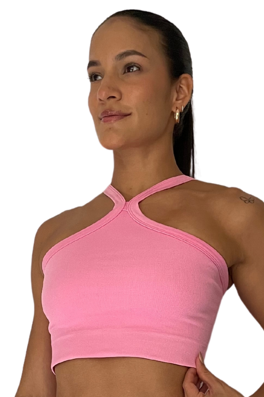 Top Seamless Rosado Qurba