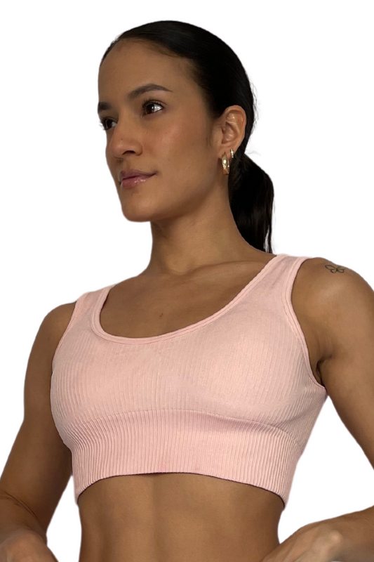 Top Seamless Rosa Qurba