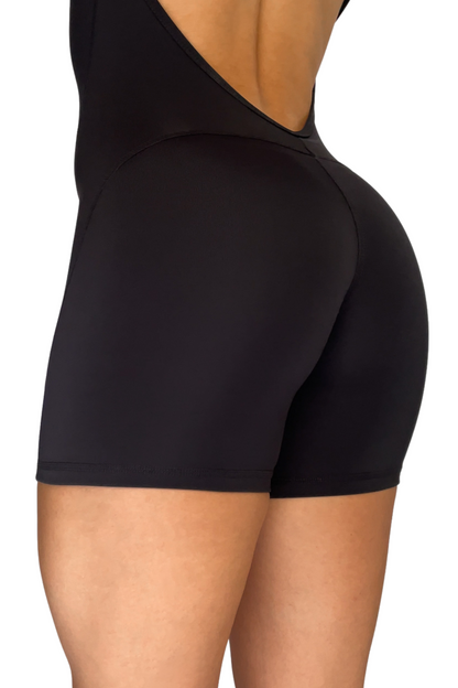 Enterizo Corto Negro Glam