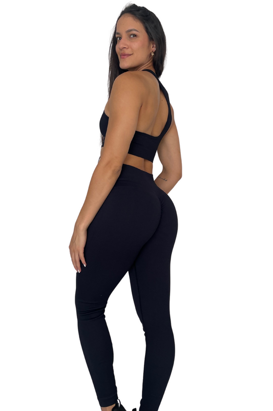 Legging Push Negro Seamless