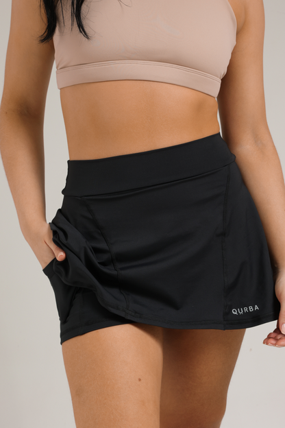 Falda Short Hedy Negra